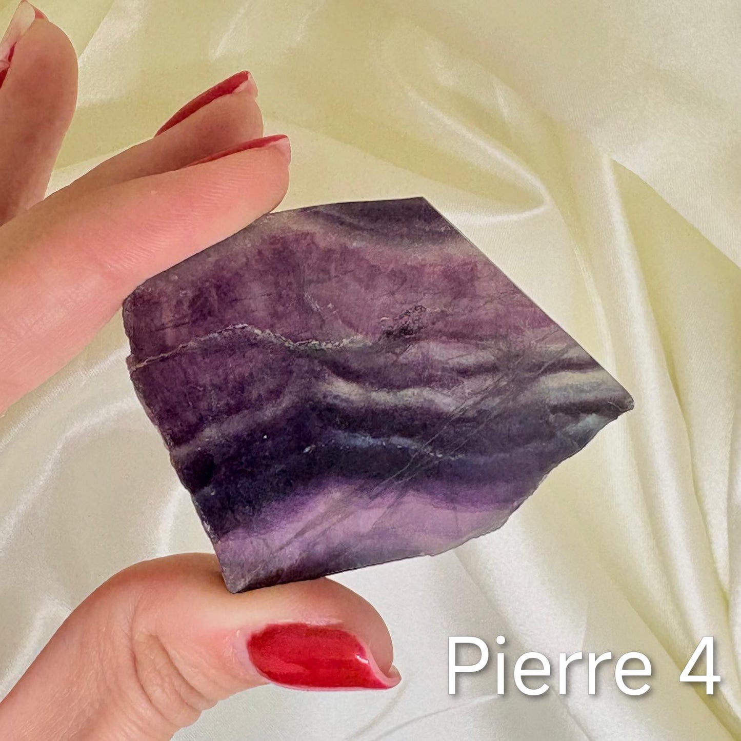 Tranche en Fluorite Rainbow