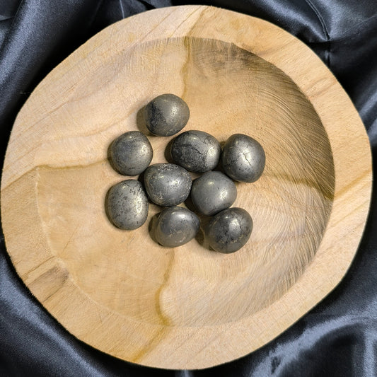 Pierre roulée Pyrite - Cristaux Magiques