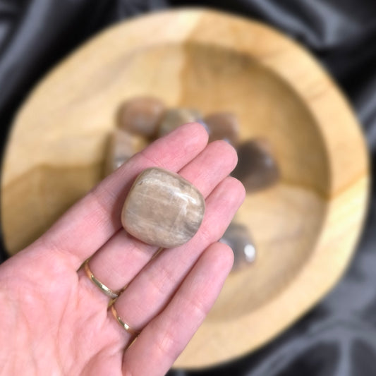 Pierre roulée Pierre de lune - Cristaux Magiques