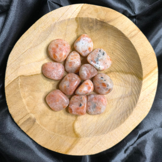 Pierre roulée Pierre de soleil - Cristaux Magiques