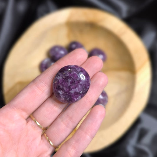 Pierre roulée Lépidolite - Cristaux Magiques