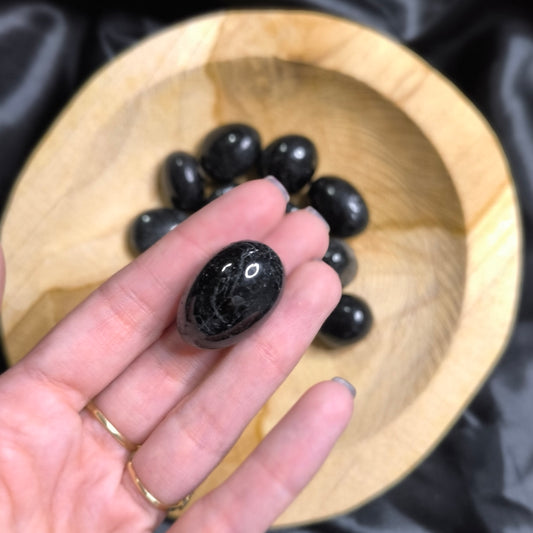 Pierre roulée Tourmaline noire - Cristaux Magiques