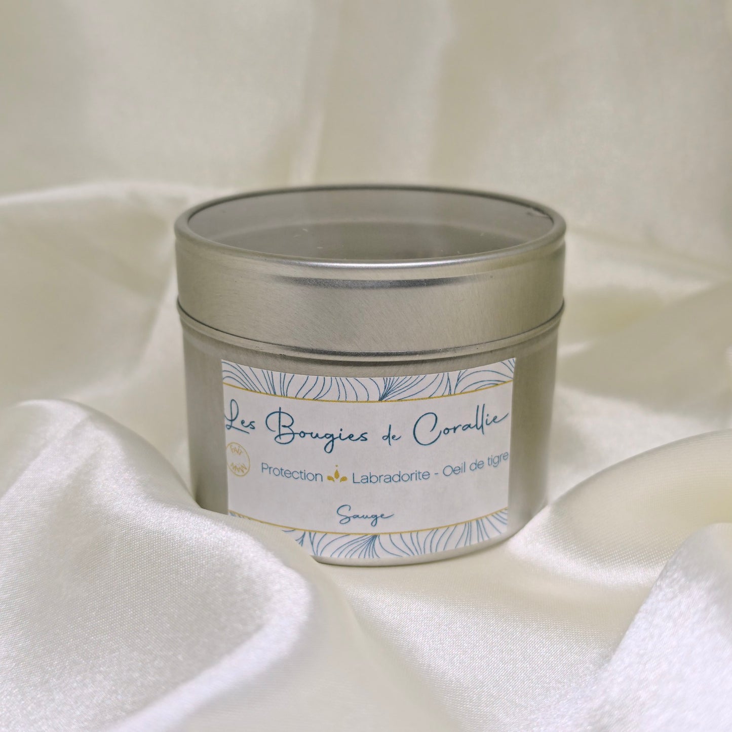 Bougie "Protection" – Parfum Sauge Purifiante