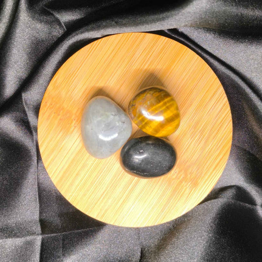 Kit Triple Protection – Votre bouclier énergétique au quotidien - Cristaux Magiques