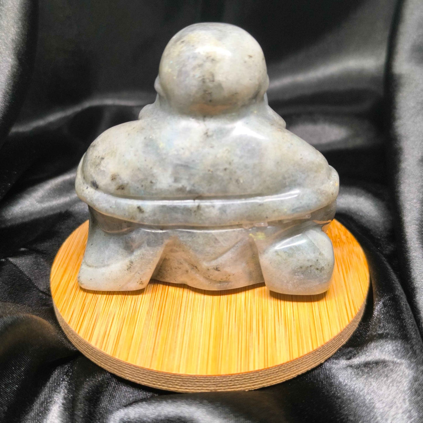 Bouddha en Labradorite - Cristaux Magiques