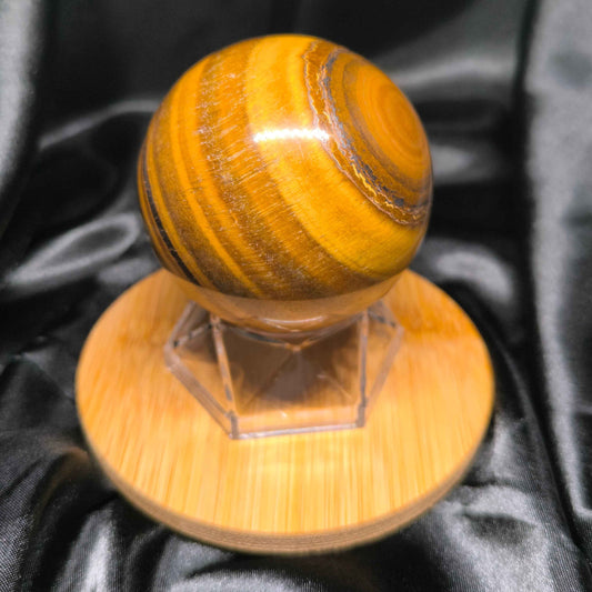 Sphère en Œil de tigre - Cristaux Magiques