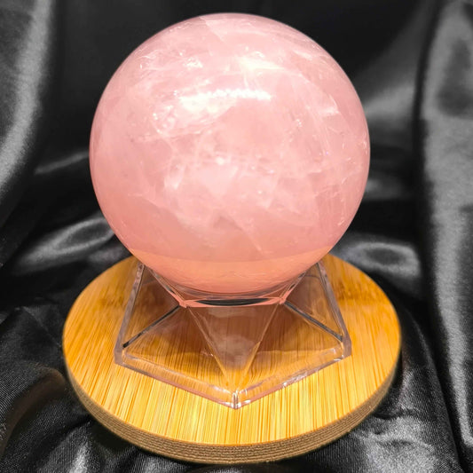 Sphère en Quartz Rose étoile - Cristaux Magiques