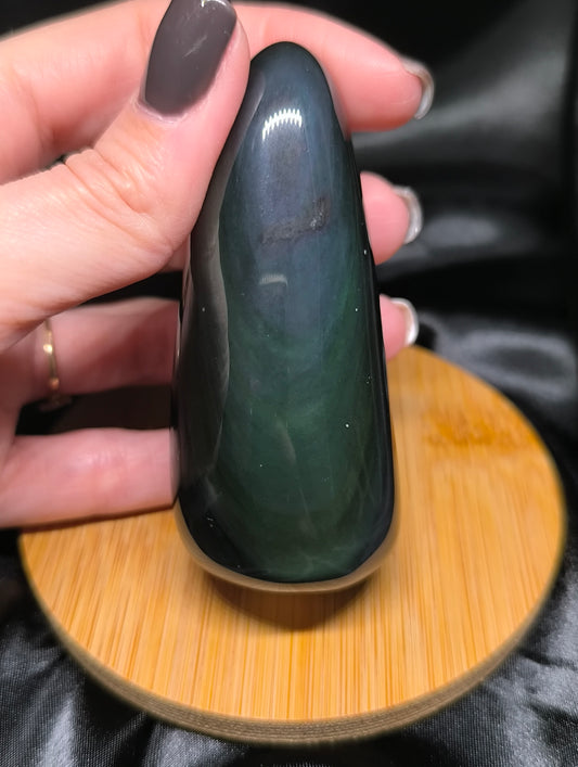 Forme libre en Obsidienne Œil Céleste - Cristaux Magiques