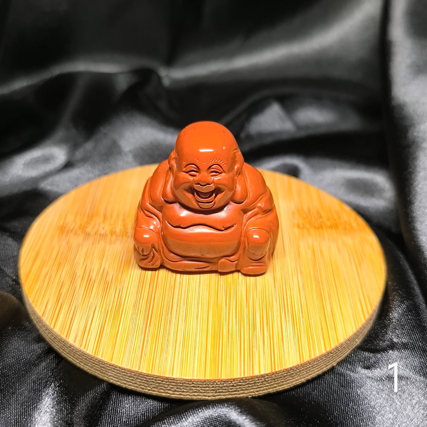 Bouddha en Jaspe rouge