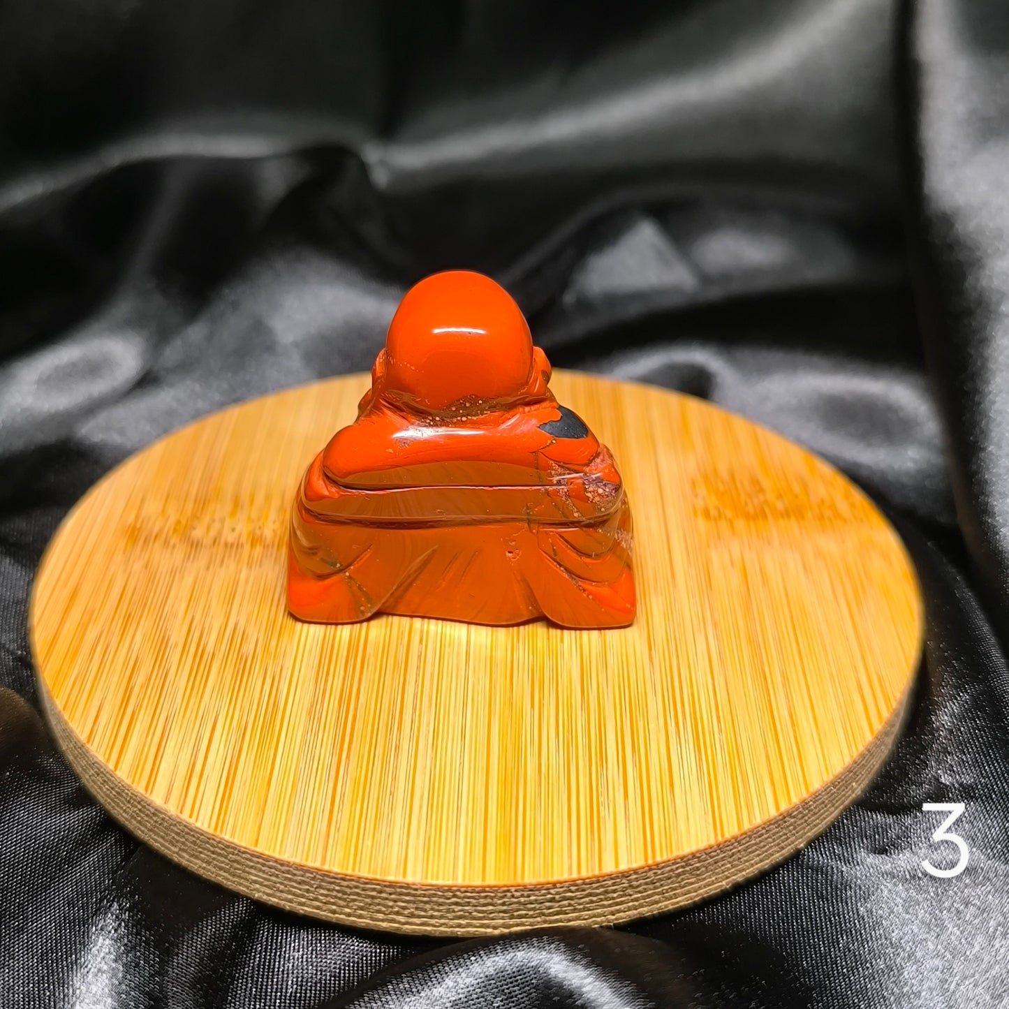 Bouddha en Jaspe rouge