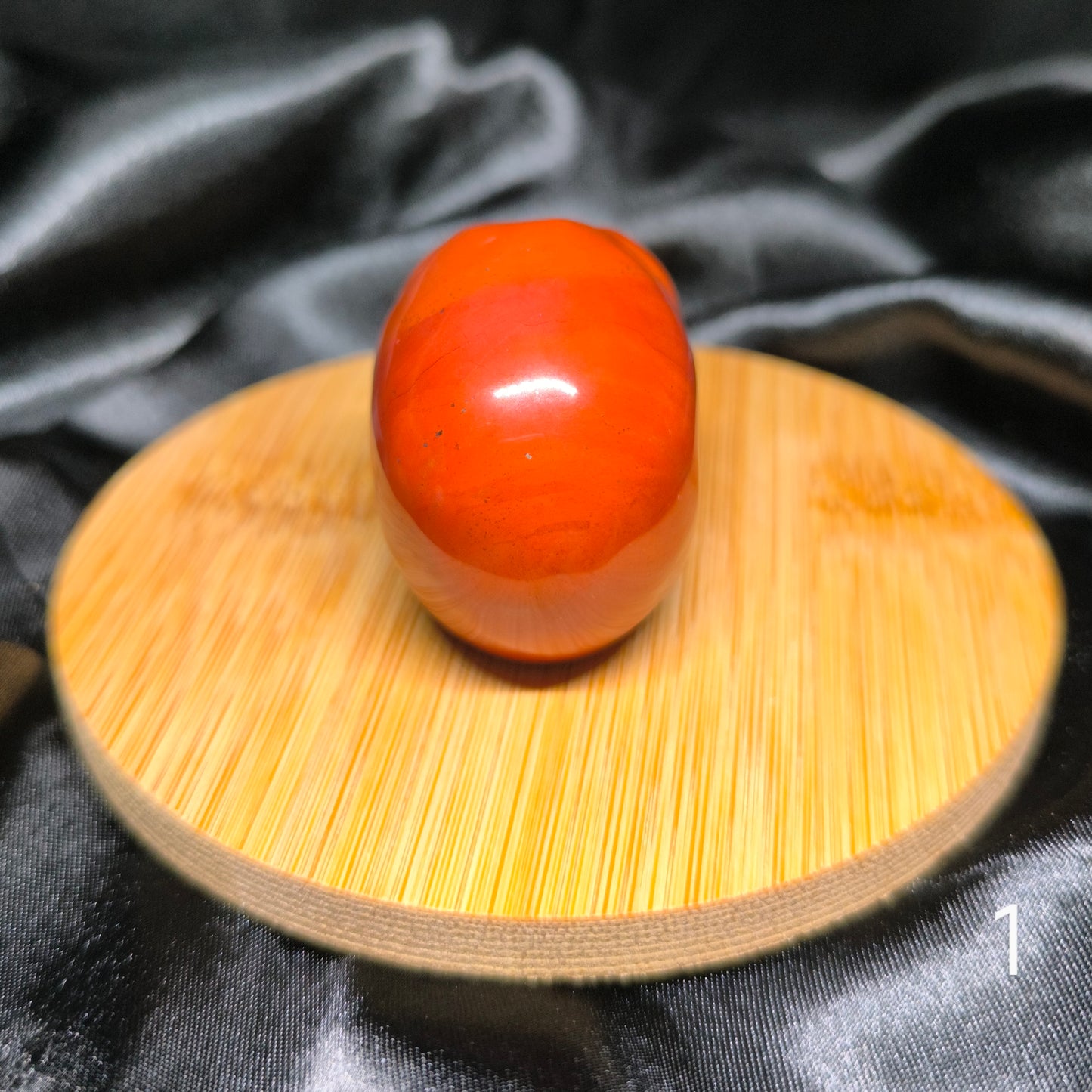 Crâne en Jaspe rouge