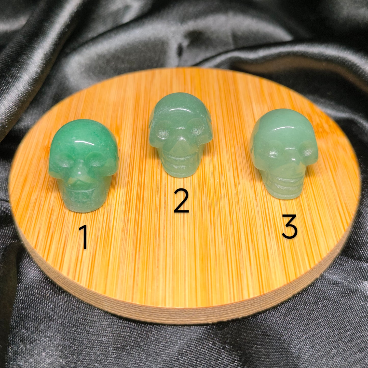 Crâne en Aventurine verte