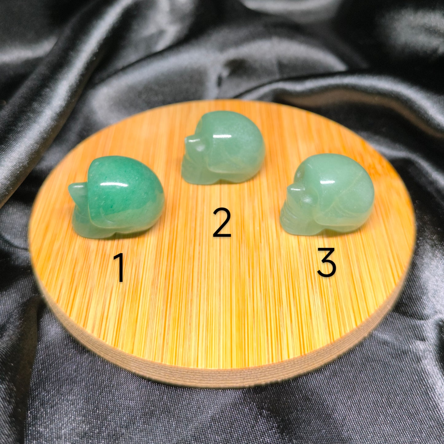 Crâne en Aventurine verte