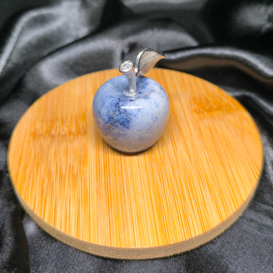 Pomme en Aventurine bleue - Cristaux Magiques