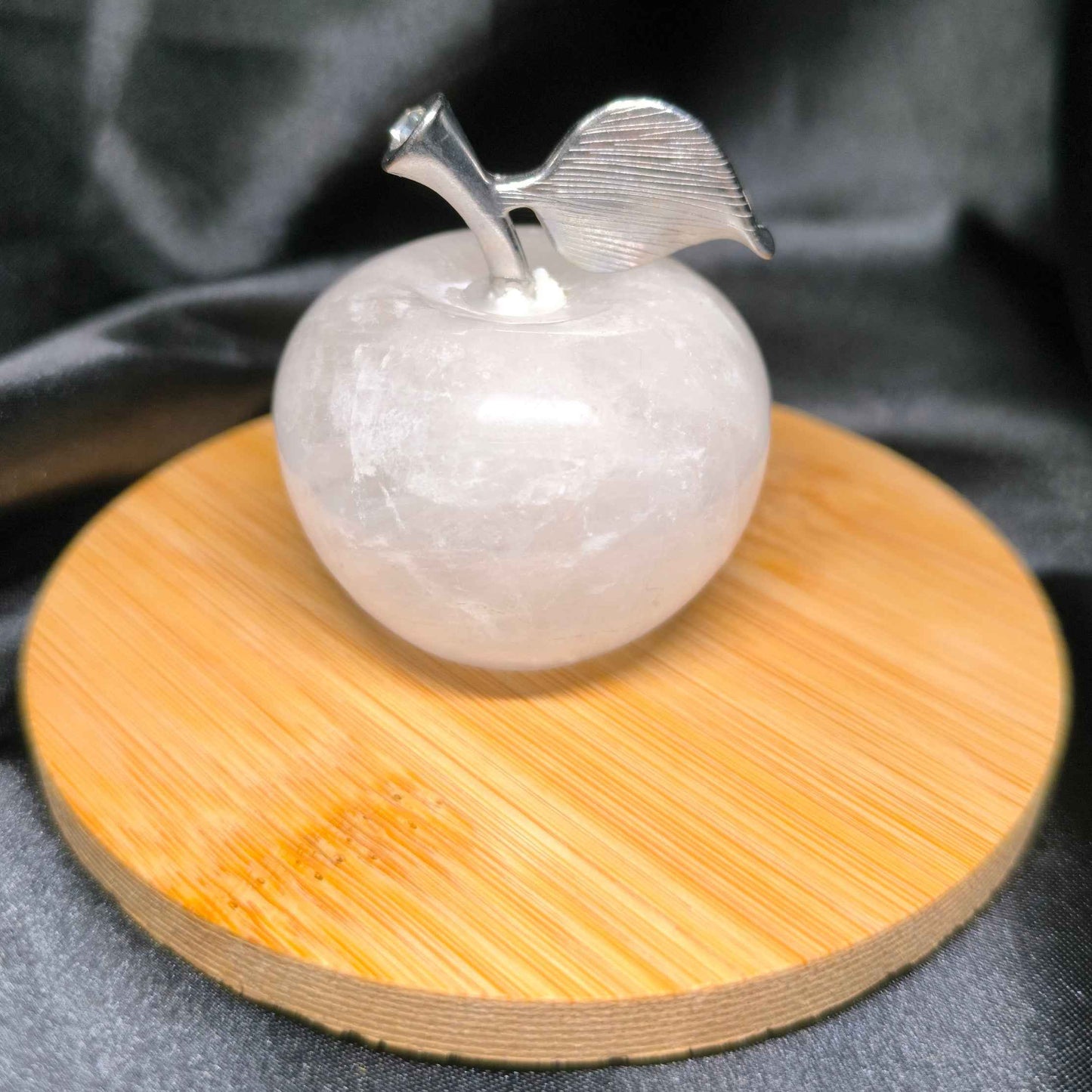 Pomme en Cristal de roche - Cristaux Magiques