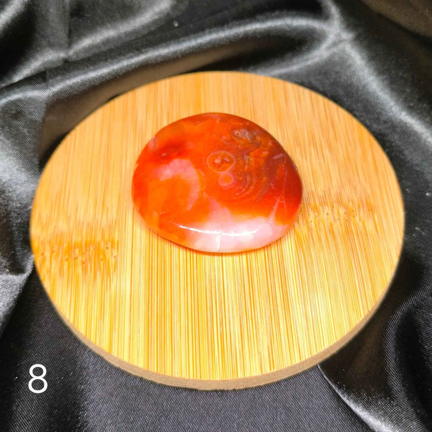 Pierre plate en Cornaline - Cristaux Magiques