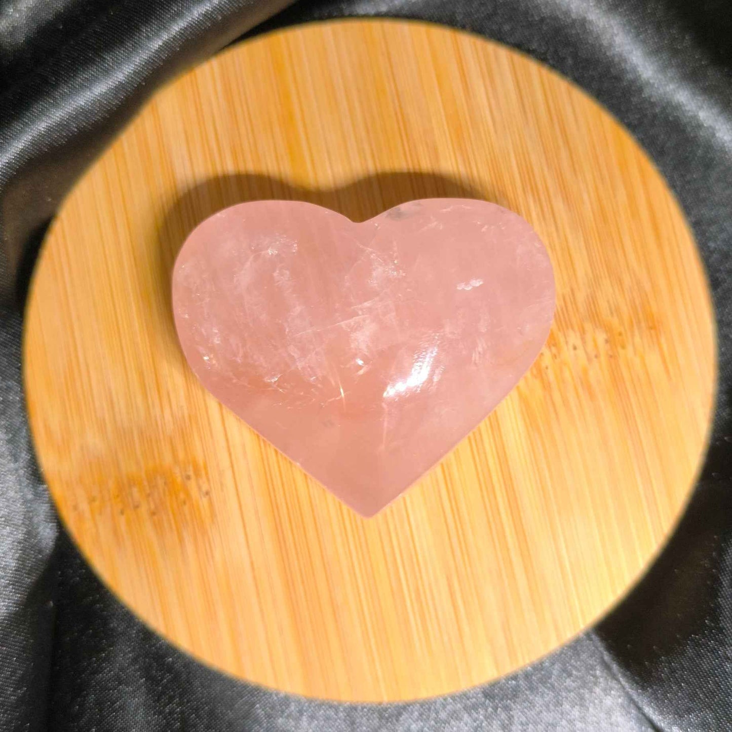 Cœur en Quartz rose - Cristaux Magiques