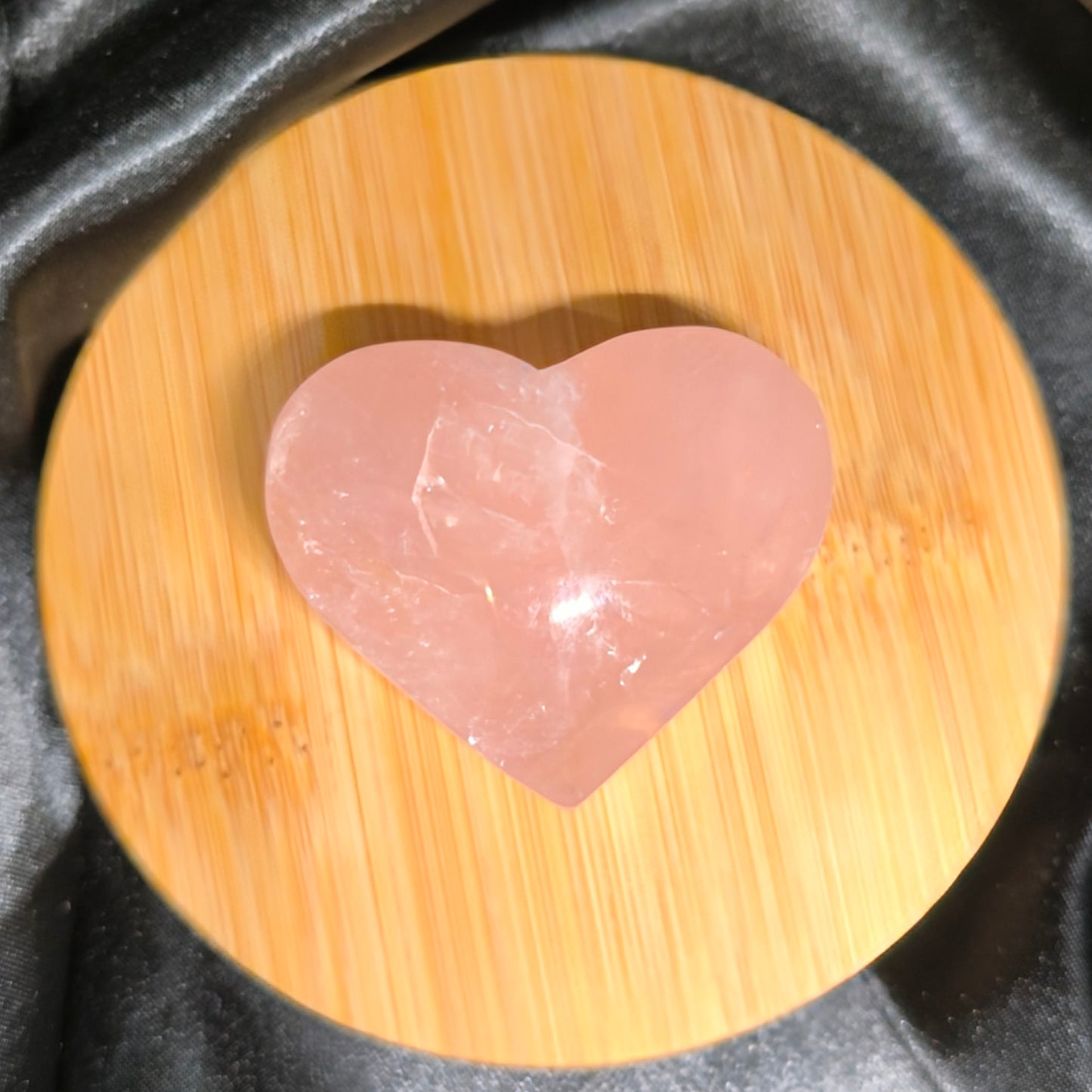 Cœur en Quartz rose