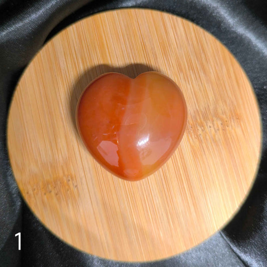 Cœur en Cornaline - Cristaux Magiques