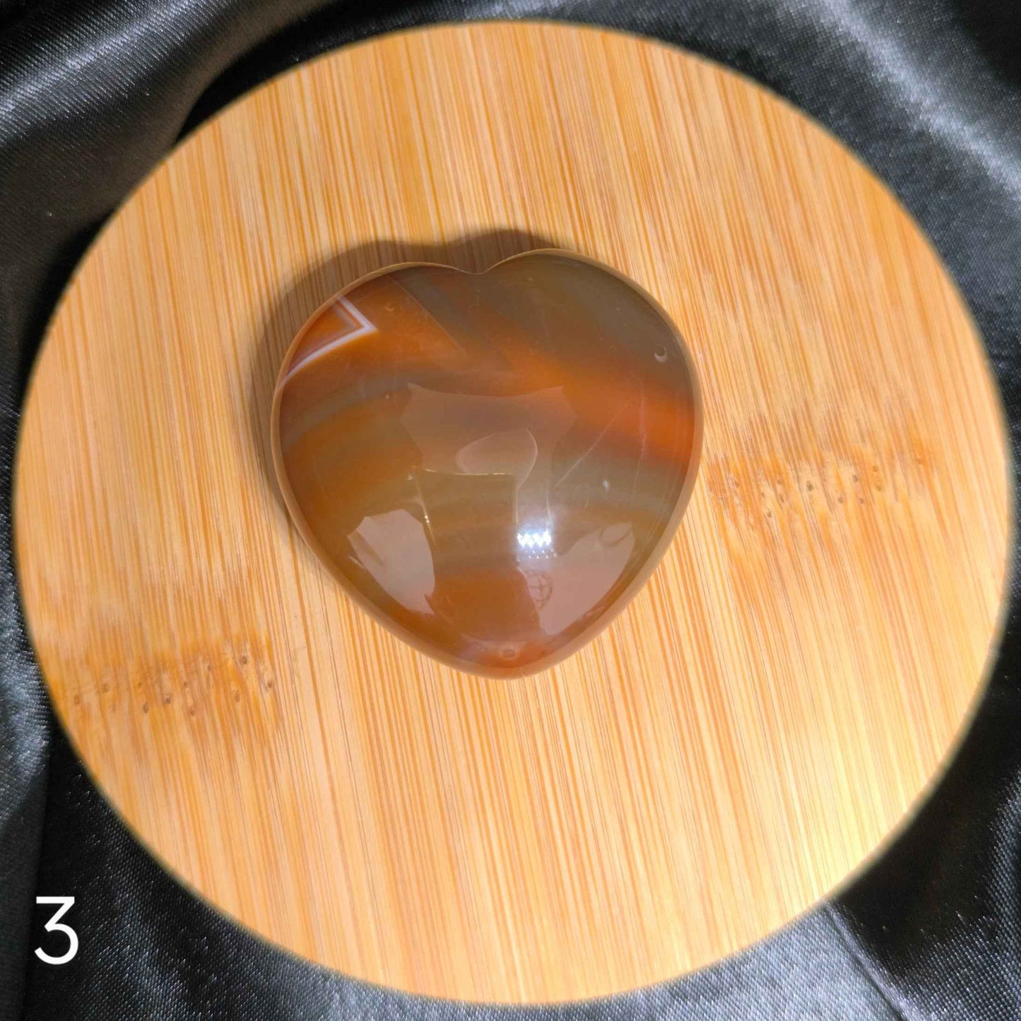 Cœur en Cornaline - Cristaux Magiques