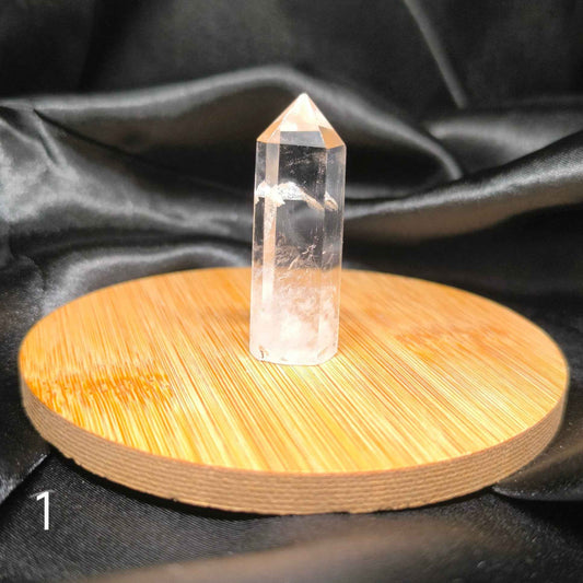 Pointe en Cristal de roche - Cristaux Magiques
