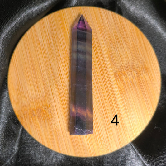 Pointe en Fluorite Rainbow - Cristaux Magiques