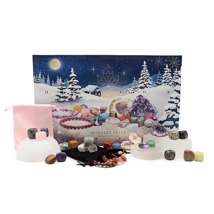 Calendrier de l’Avent Minéraux – Édition Luxe