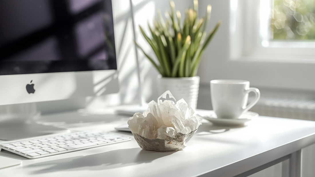 Pierres pour le bureau : concentration, créativité & relations professionnelles