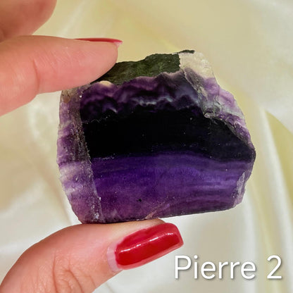 Tranche en Fluorite Rainbow