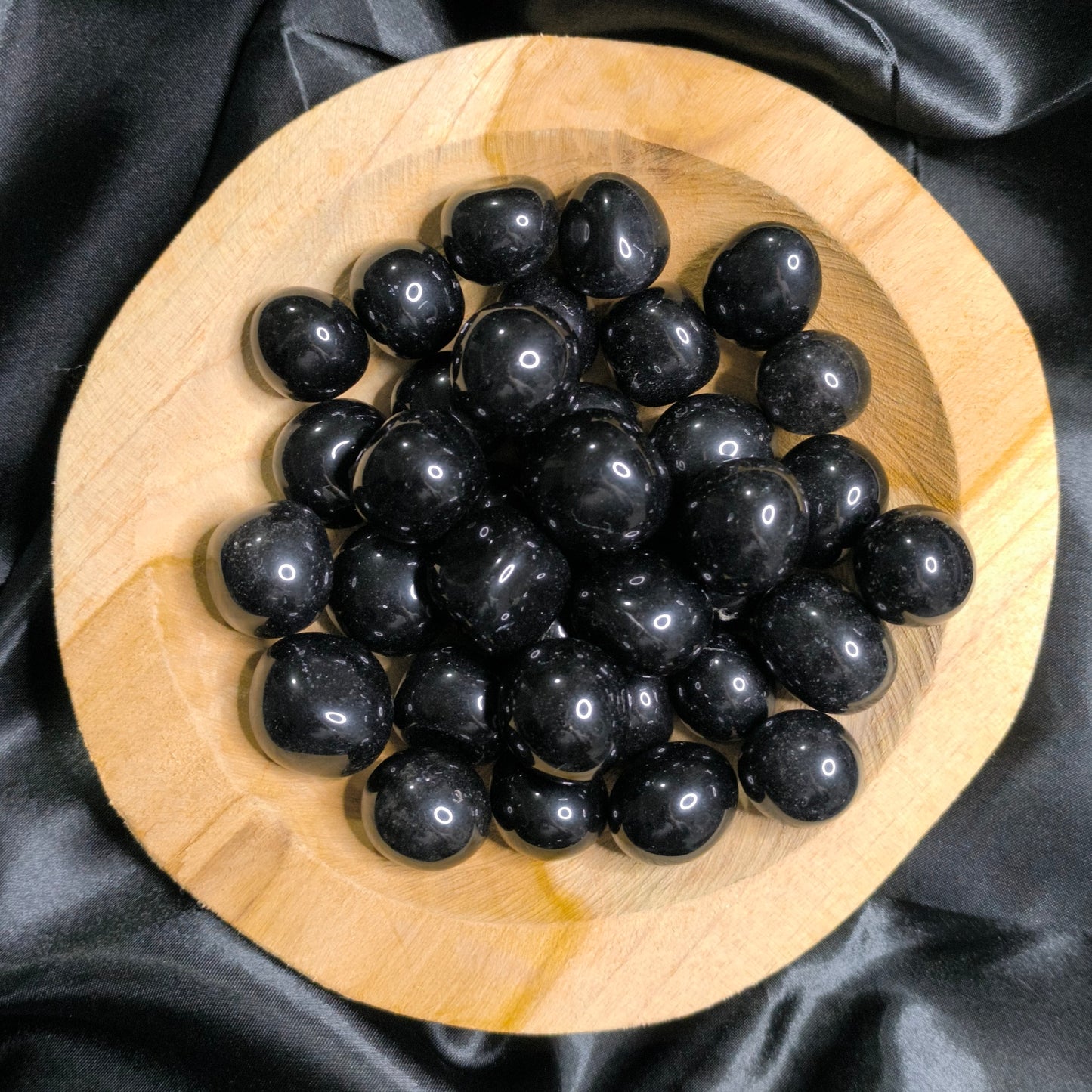 Pierre roulée Obsidienne noire