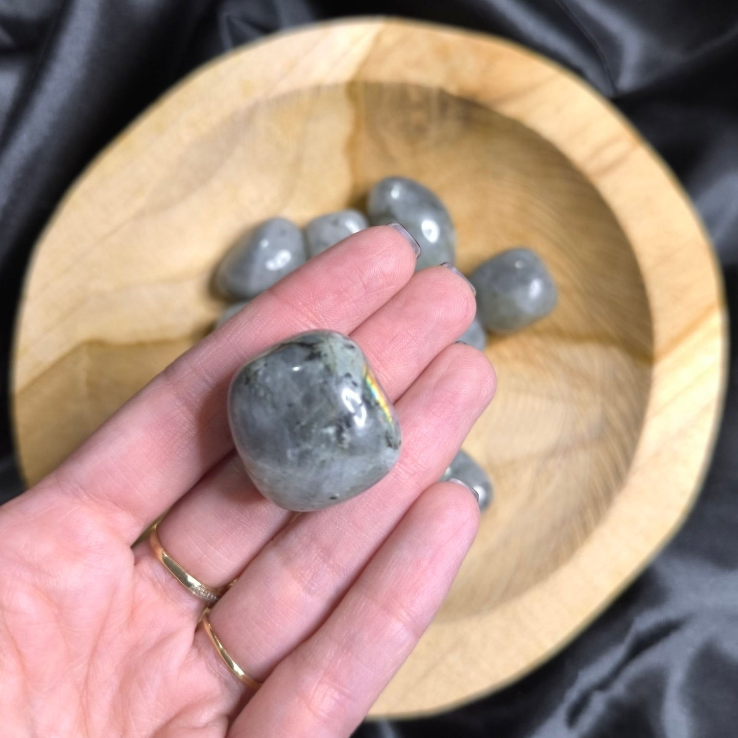 Pierre roulée Labradorite