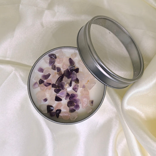 Bougie "Bien-Être" – Parfum Patchouli Rose