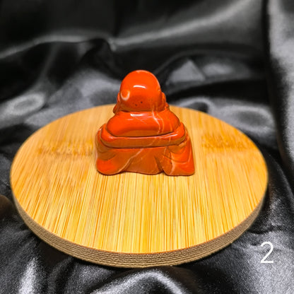 Bouddha en Jaspe rouge