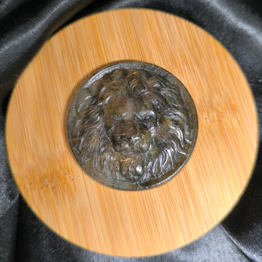 Tête de Lion en Labradorite