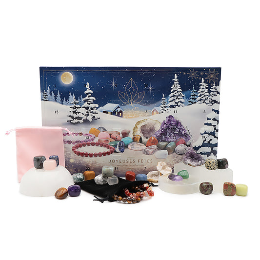 Calendrier de l’Avent Minéraux – Édition Luxe